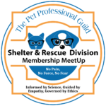 Shelter & Rescue Division Membership Meetup - Shelter & Rescue Research with Dr. Lisa Gunter
