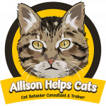 Logo: Allison Helps Cats - Cat Behavior Consultant & Trainer