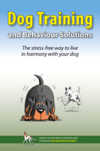 The kindle book cover for Dog Training and Behavior Solutions.