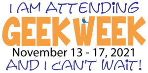 Geek Week attendee badge