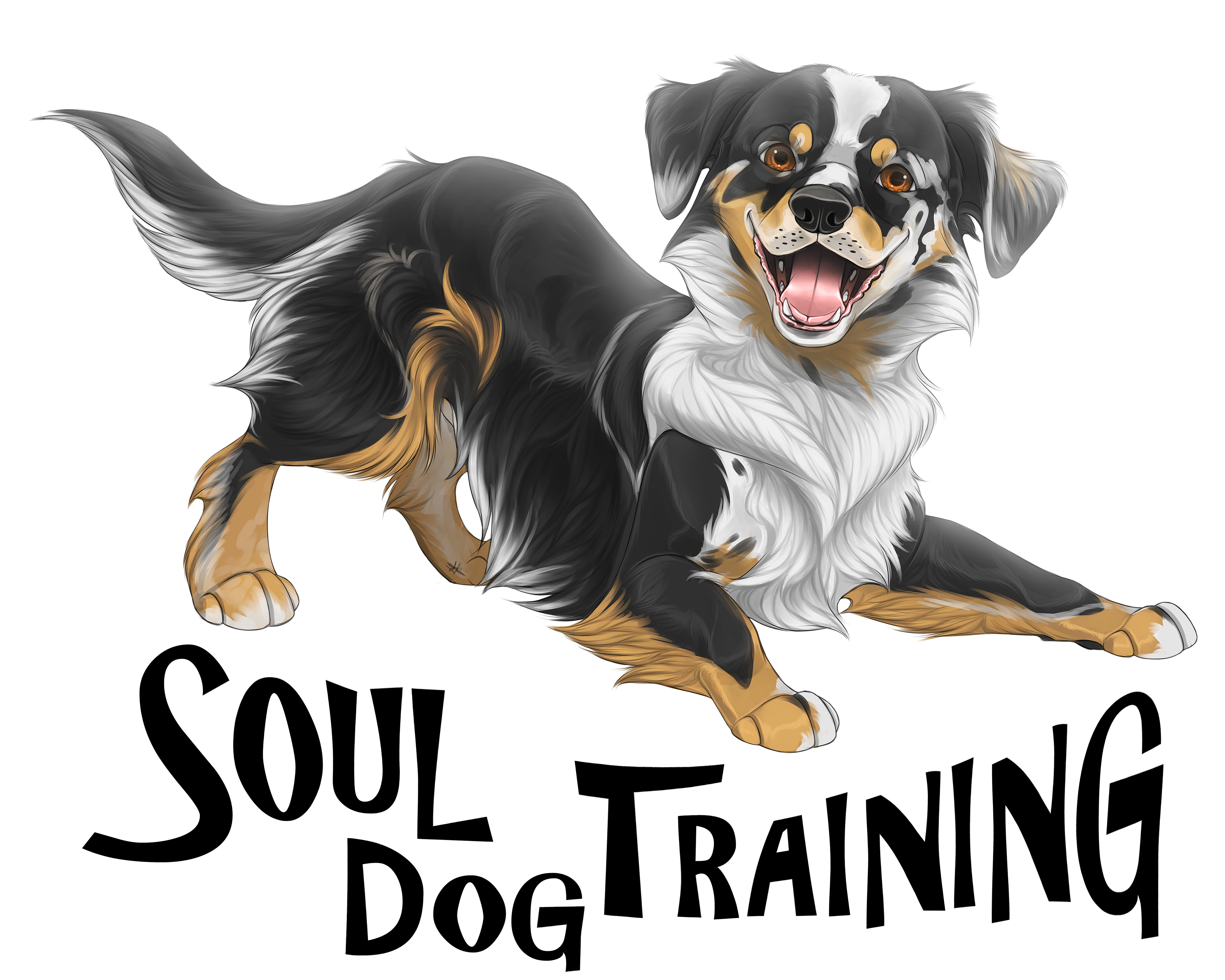 Soul Dog Training Business Logo