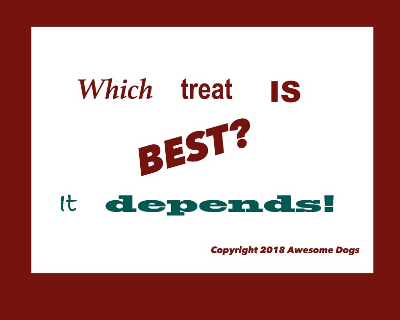 Treat Value: What Should You Use?