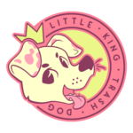 Little King Trash Dog logo