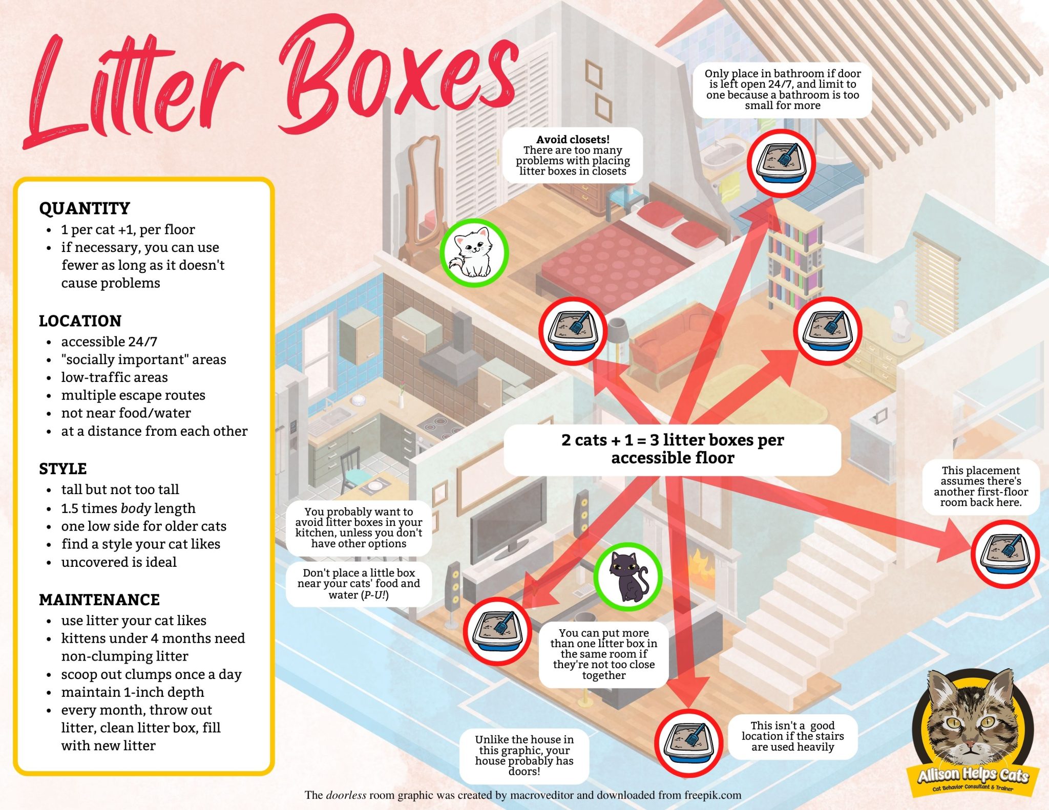 Cat Not Using the Box? It Could Be the Litter Box Setup! - Pet ...