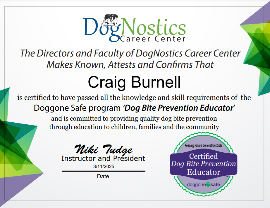 Doggone Safe Credential Badge